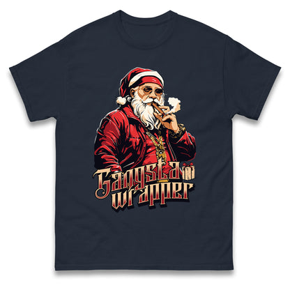 Santa Claus Gangster T Shirt