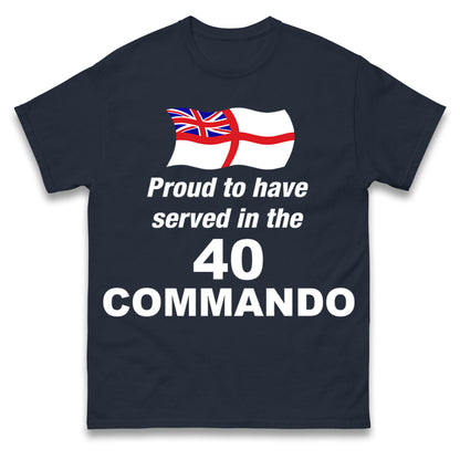 40 Commando Royal Marines T Shirt