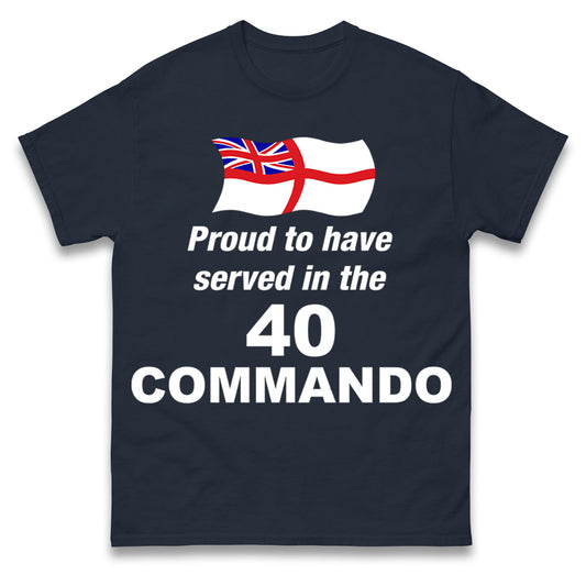 40 Commando Royal Marines T Shirt