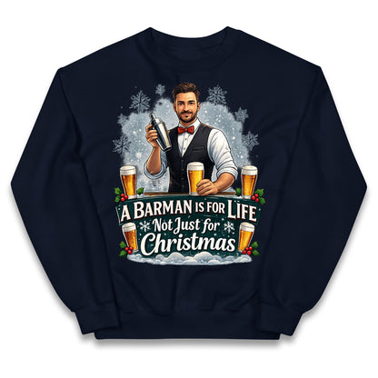 Barman Christmas Kids Jumper