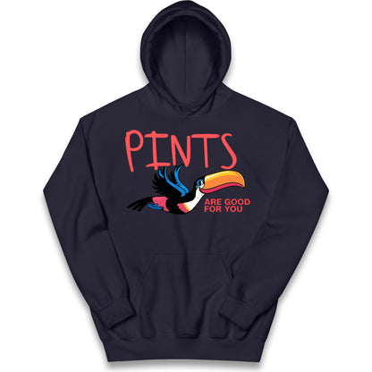 Pints Are Good For You Guinness Kids Hoodie