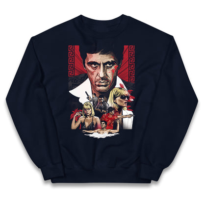 Tony Montana Scarface Kids Jumper