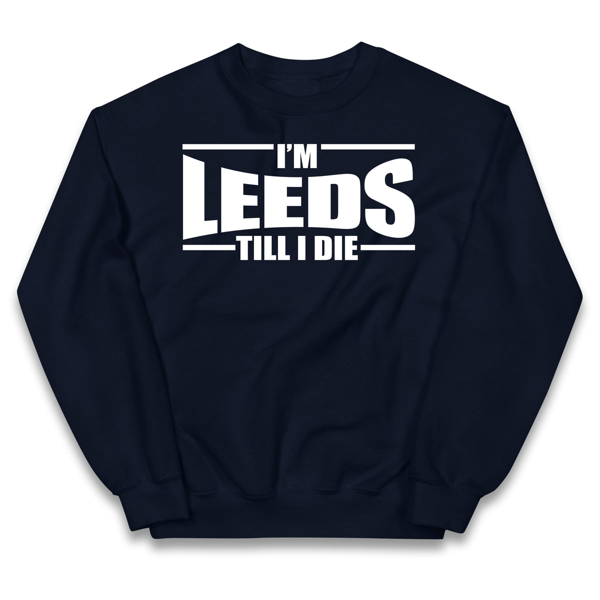 Leeds Till I Die Football Kids Jumper