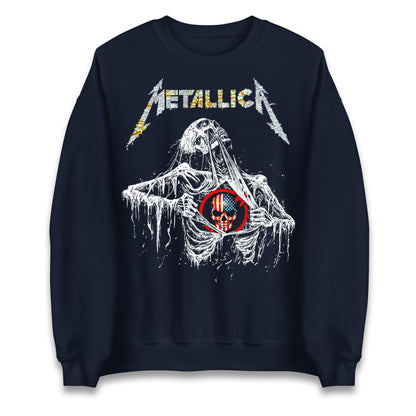 Metallica USA Skull Jumper
