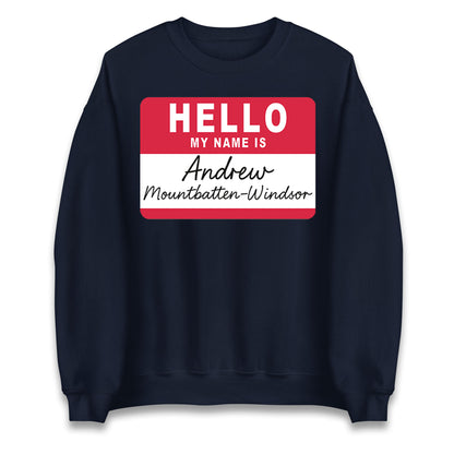 Andrew Mountbatten Windsor Jumper