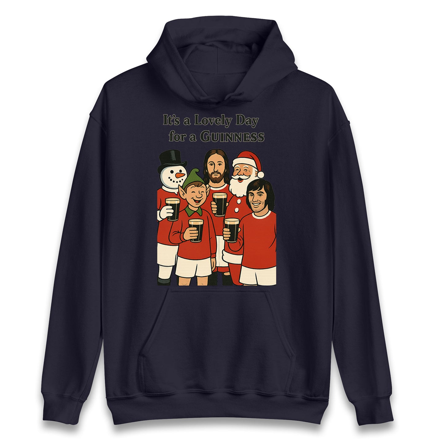 Man United Christmas Hoodie