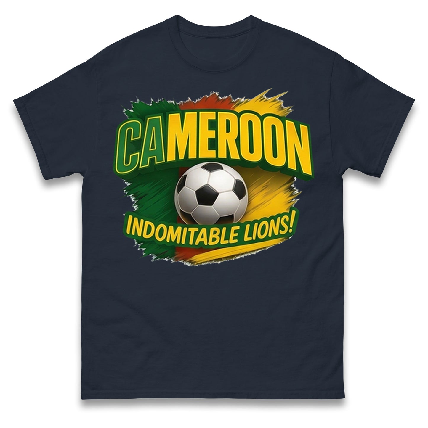 Cameroon Retro World Cup T Shirt