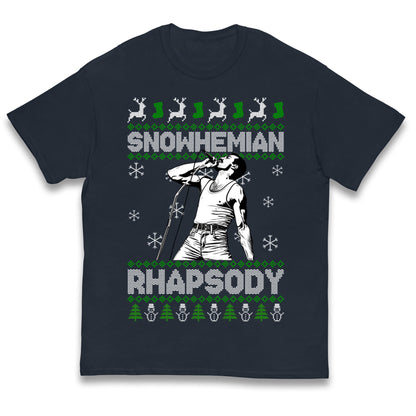Freddie Mercury Christmas Kids T Shirt