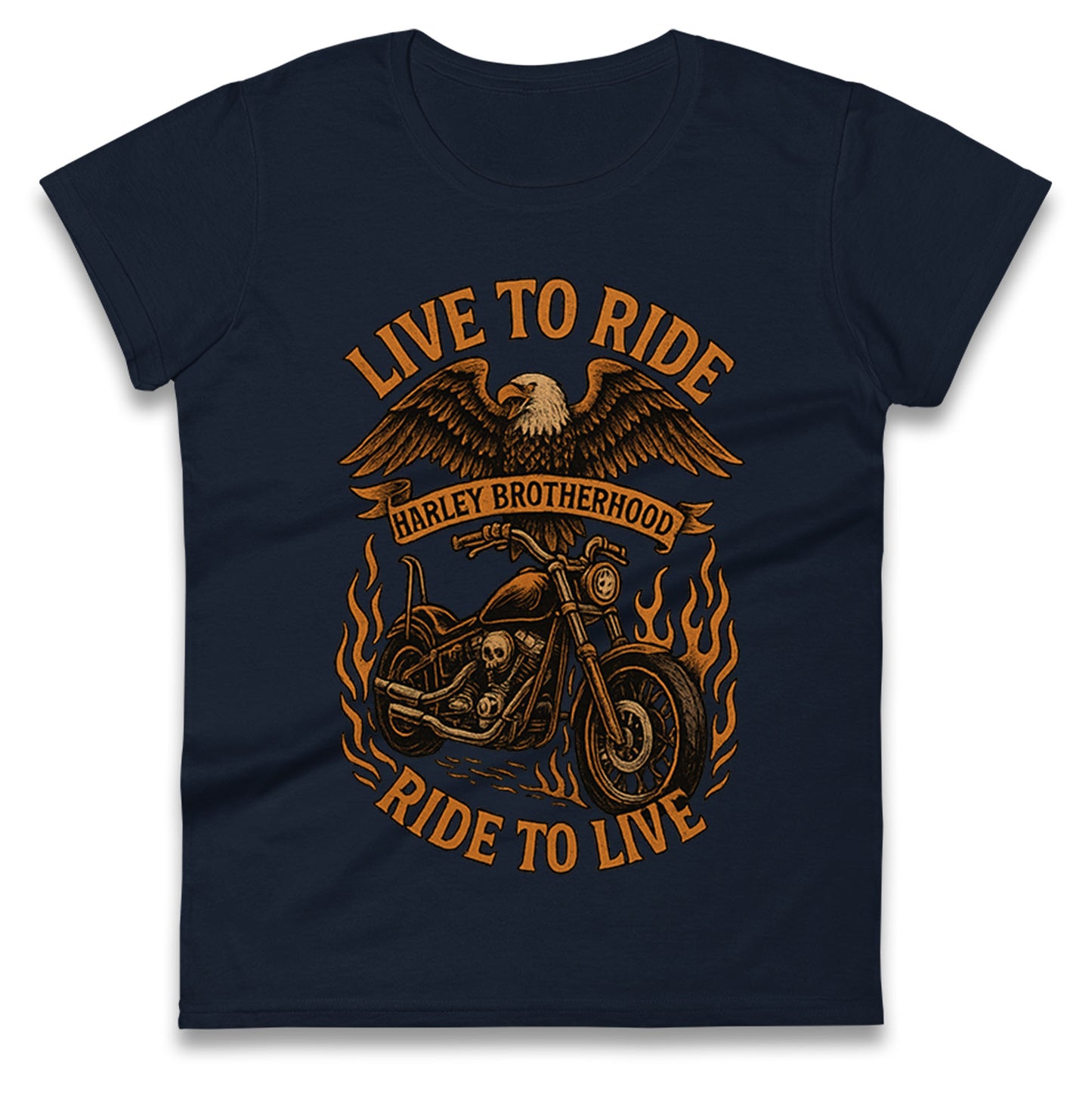 Harley Brotherhood Ladies T Shirt