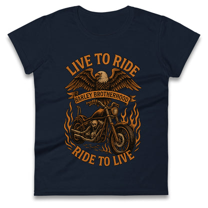 Harley Brotherhood Ladies T Shirt