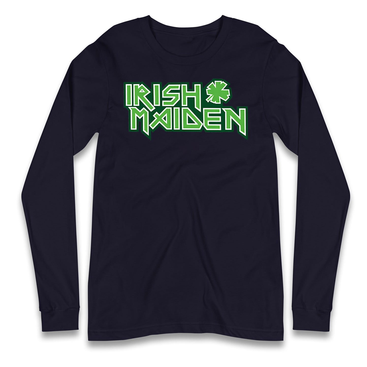 Irish Maiden St Patricks Day Longsleeve T Shirt 