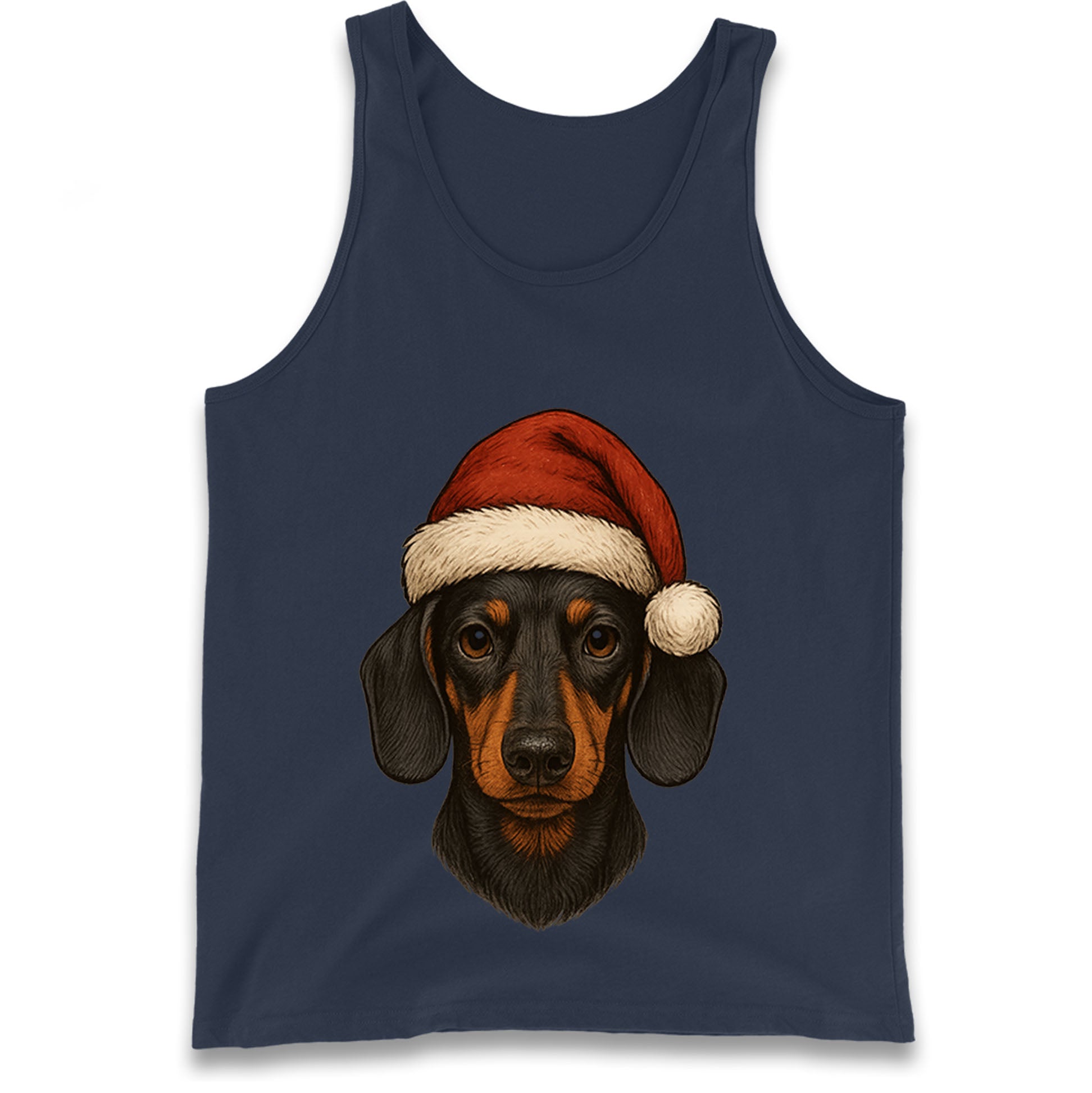 Dachshund Christmas Tank Top