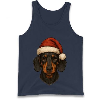 Dachshund Christmas Tank Top