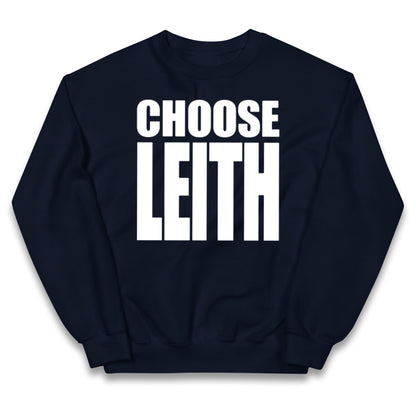 Hibs FC Choose Leith Football Kids Jumper 