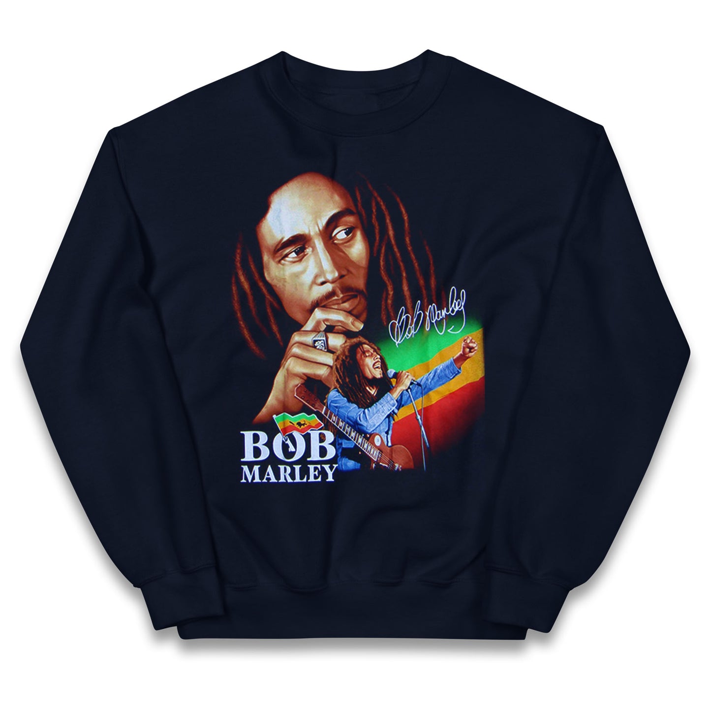 Bob Marley Iron Like A Lion Kids Jumper