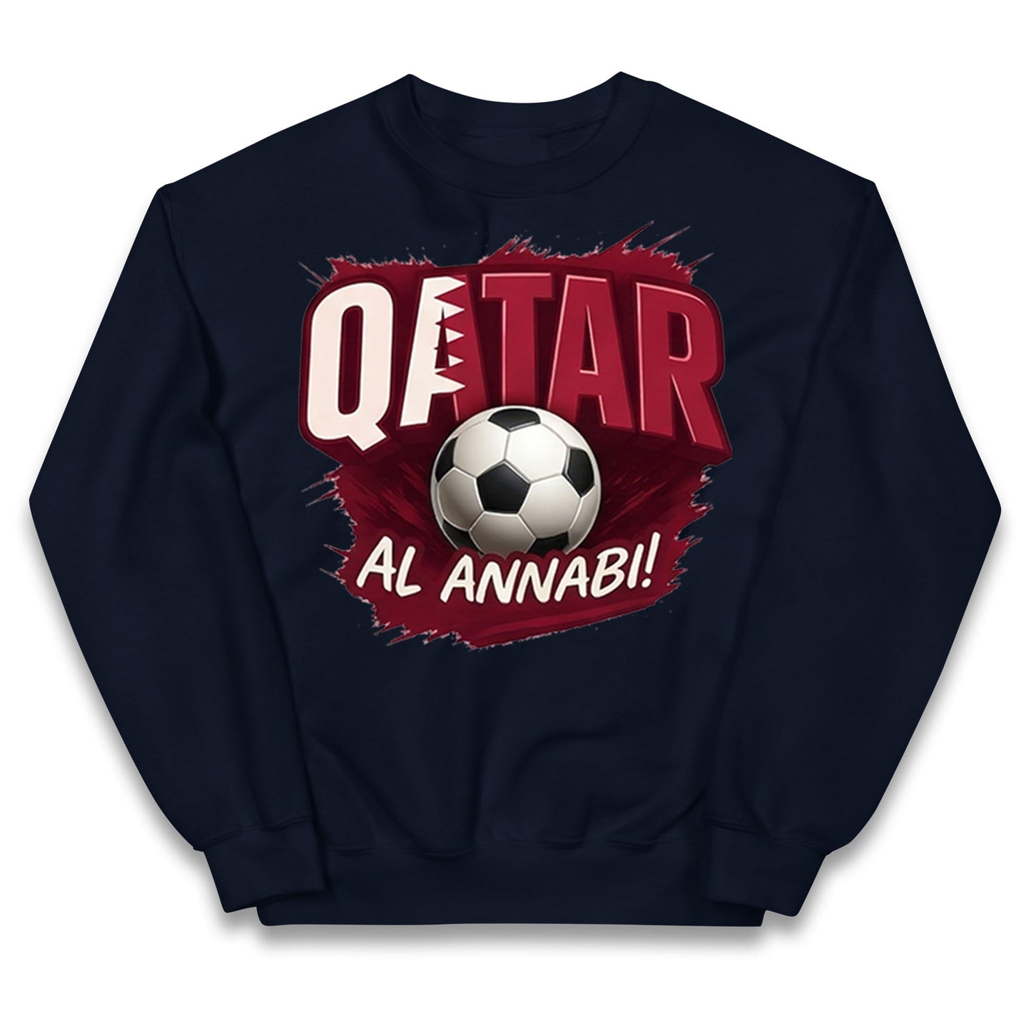 Qatar Retro World Cup Kids Jumper