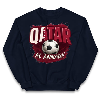 Qatar Retro World Cup Kids Jumper