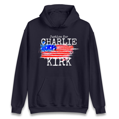 Justice For Charlie Kirk Hoodie