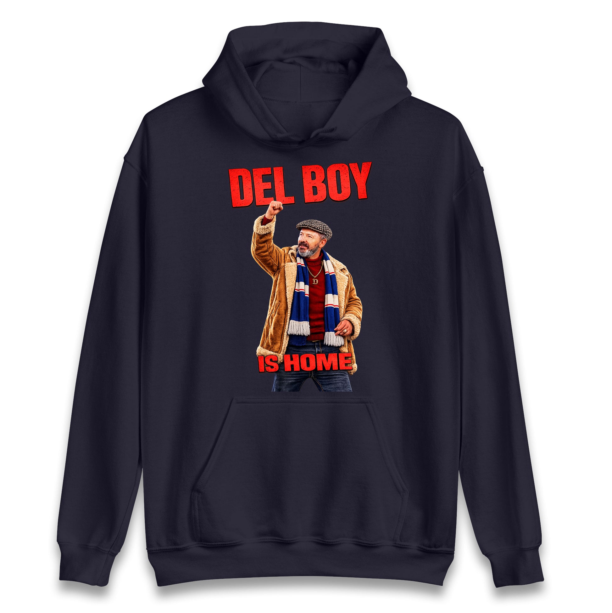 Derek McInnes Rangers Del Boy Football Hoodie 