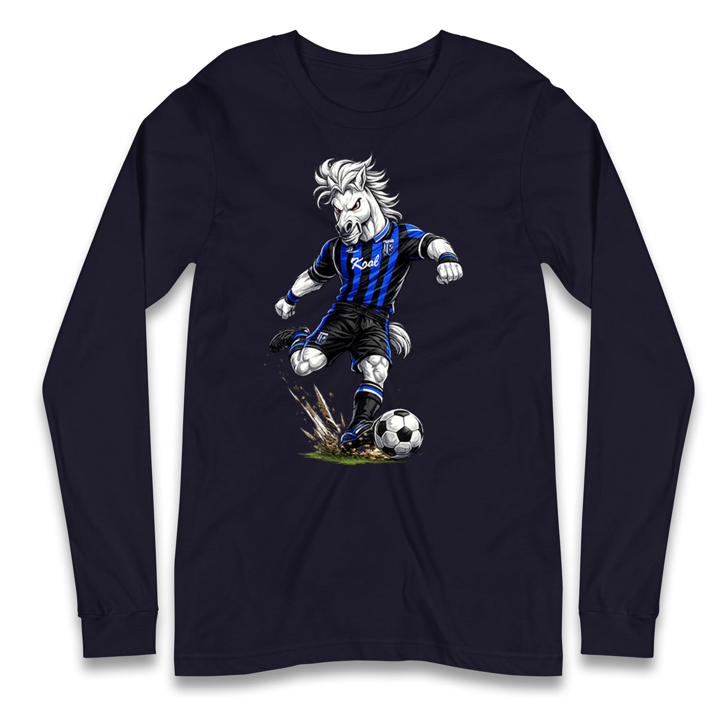 Retro Gillingham Football Longsleeve T Shirt