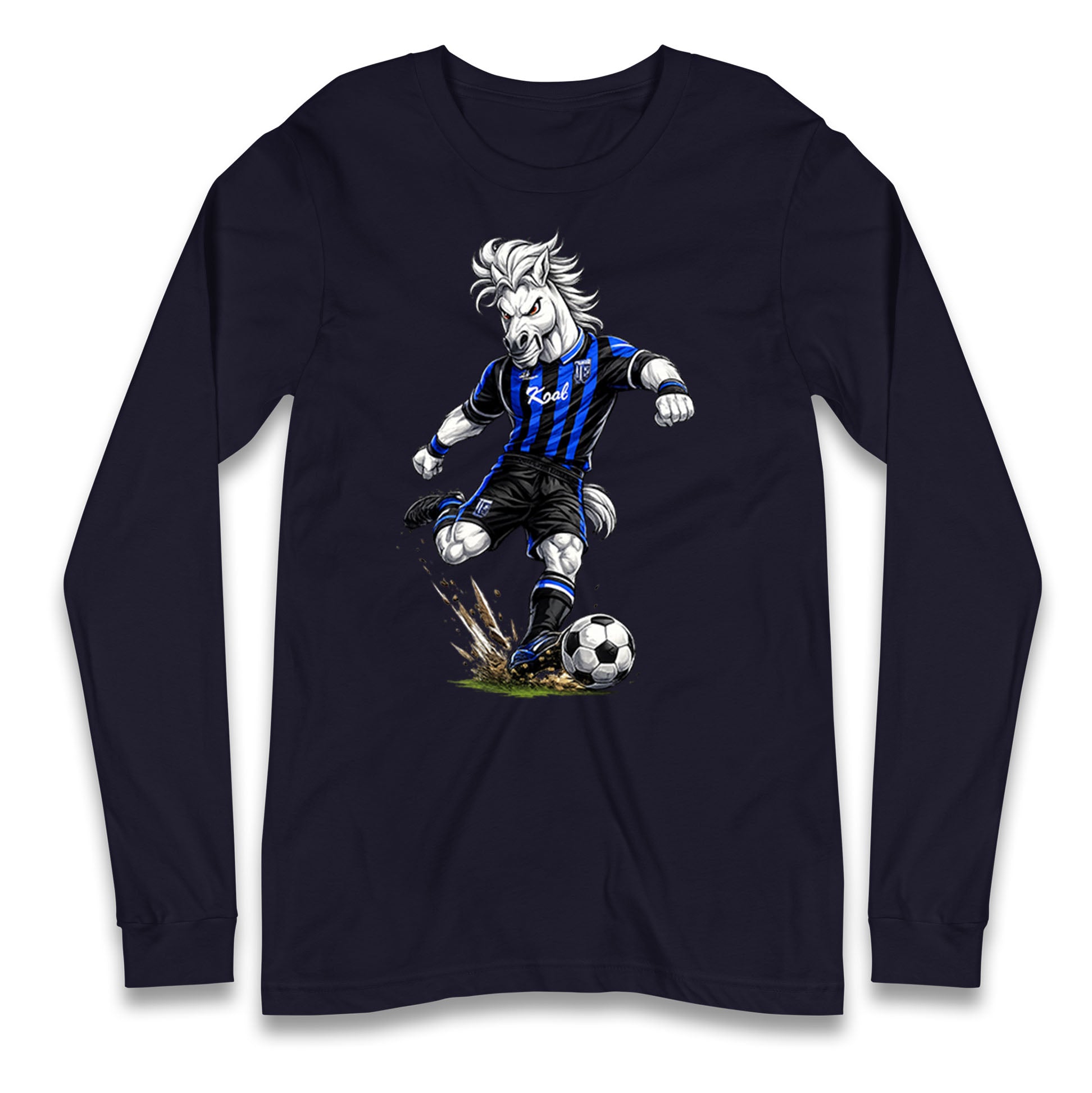 Retro Gillingham Football Longsleeve T Shirt