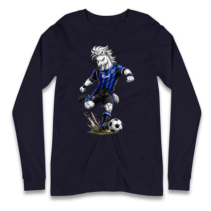 Retro Gillingham Football Longsleeve T Shirt