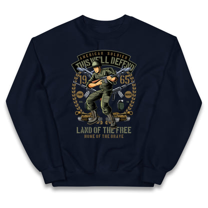 American Soldier Kids Jumper