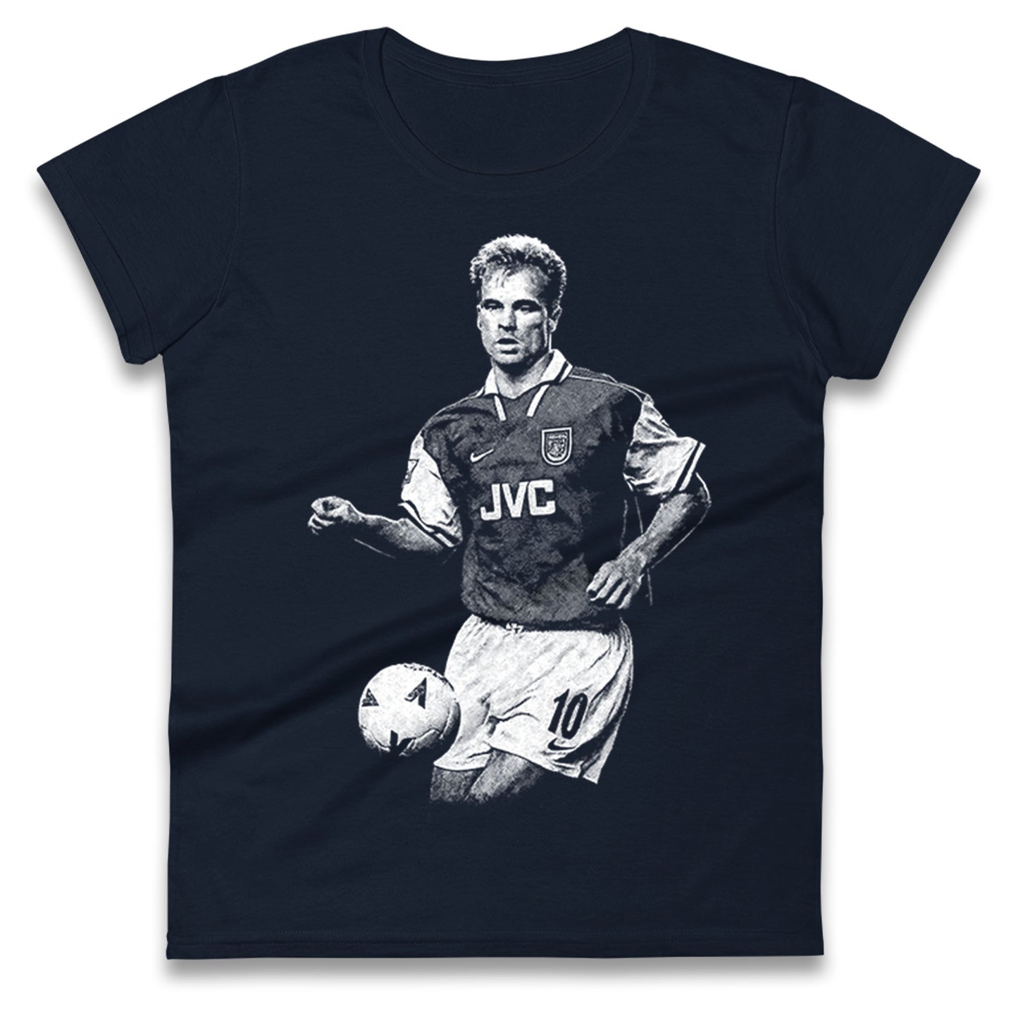 Bergkamp Arsenal Ladies T Shirt