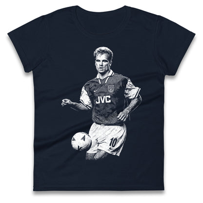 Bergkamp Arsenal Ladies T Shirt