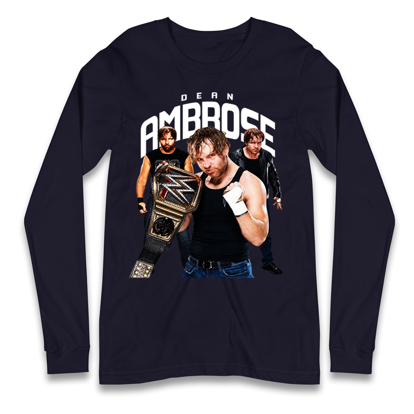 Dean Ambrose Bootleg Long Sleeve T Shirt