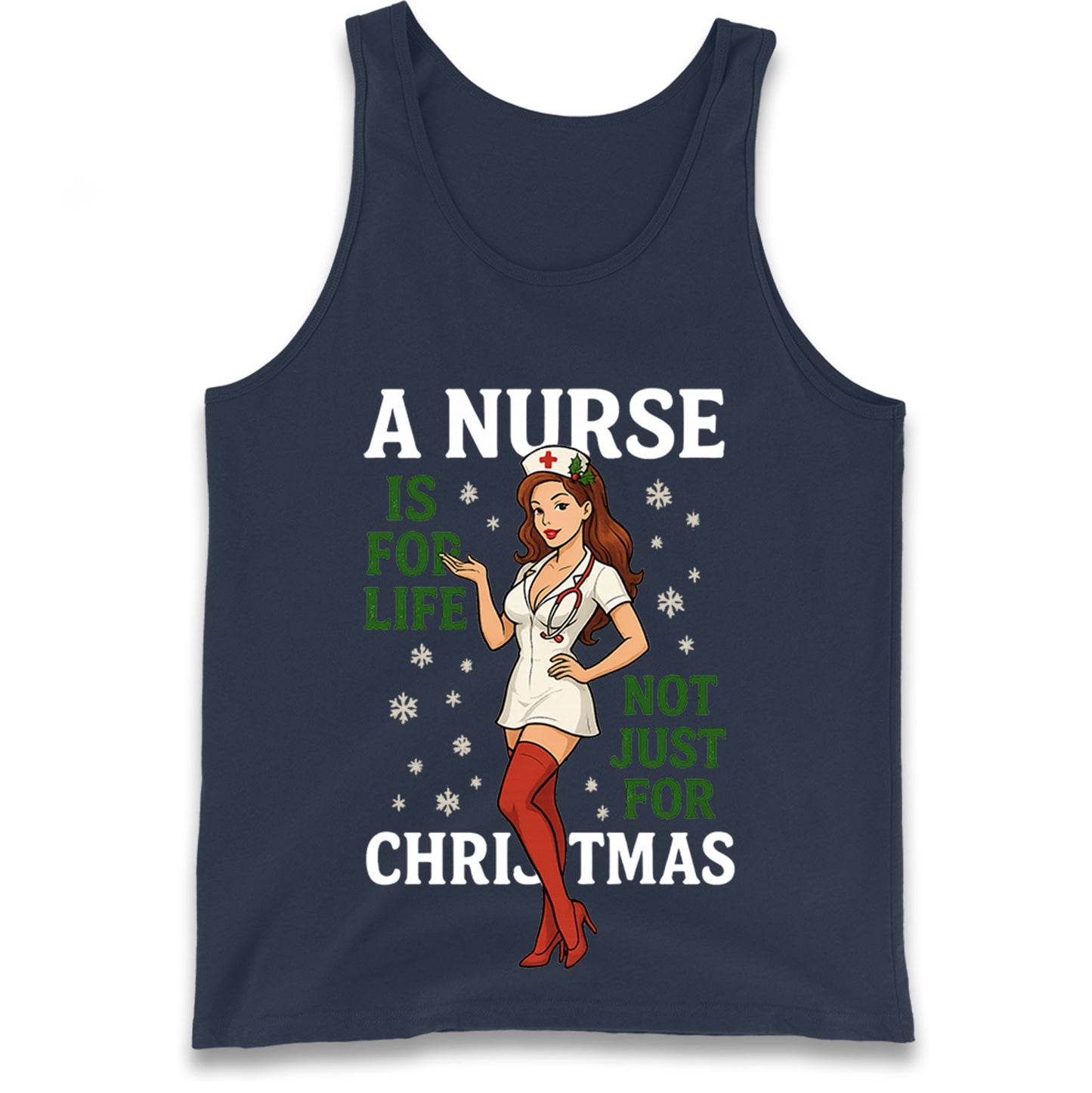 Nurse Christmas Tank Top