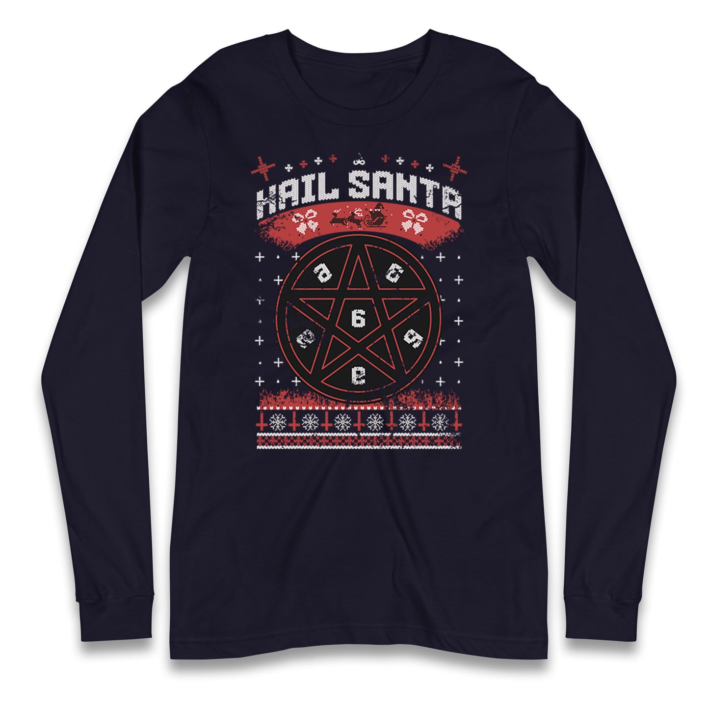 Hail Santa Longsleeve T Shirt
