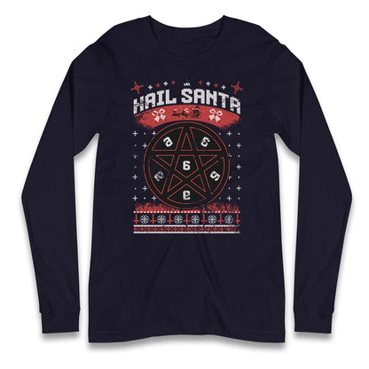 Hail Santa Longsleeve T Shirt