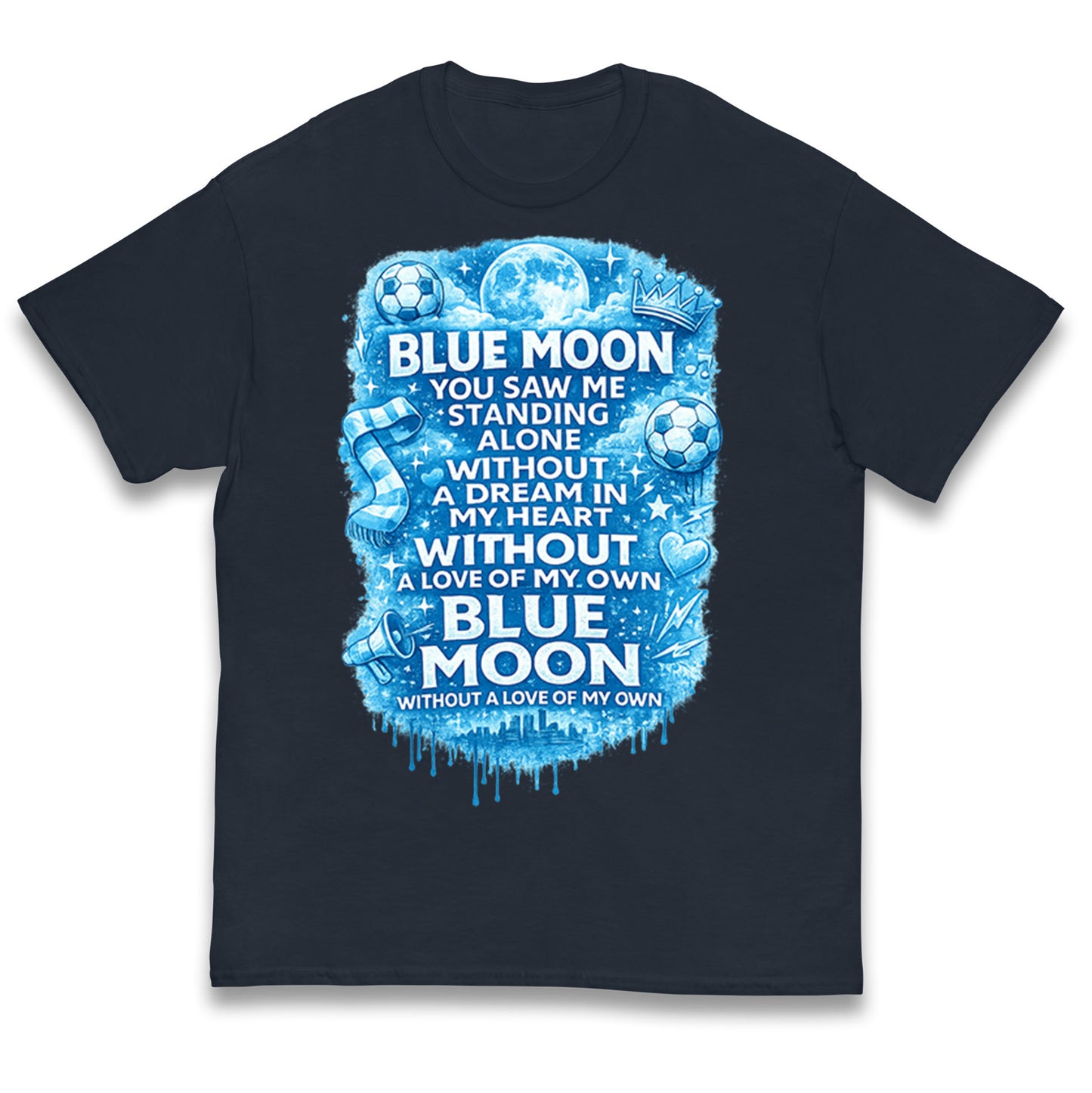 Manchester City Blue Moon Kids T Shirt