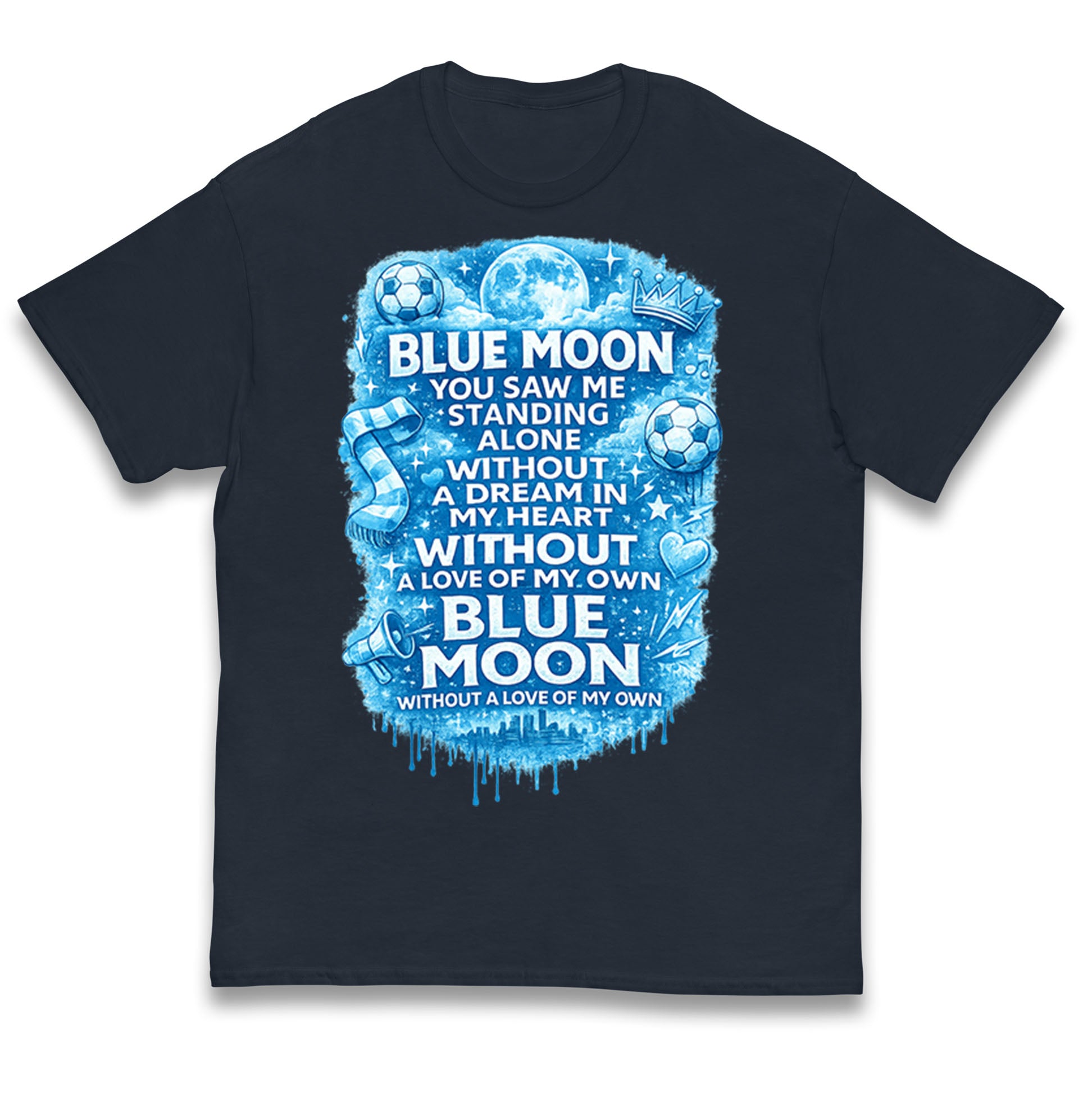 Manchester City Blue Moon Kids T Shirt