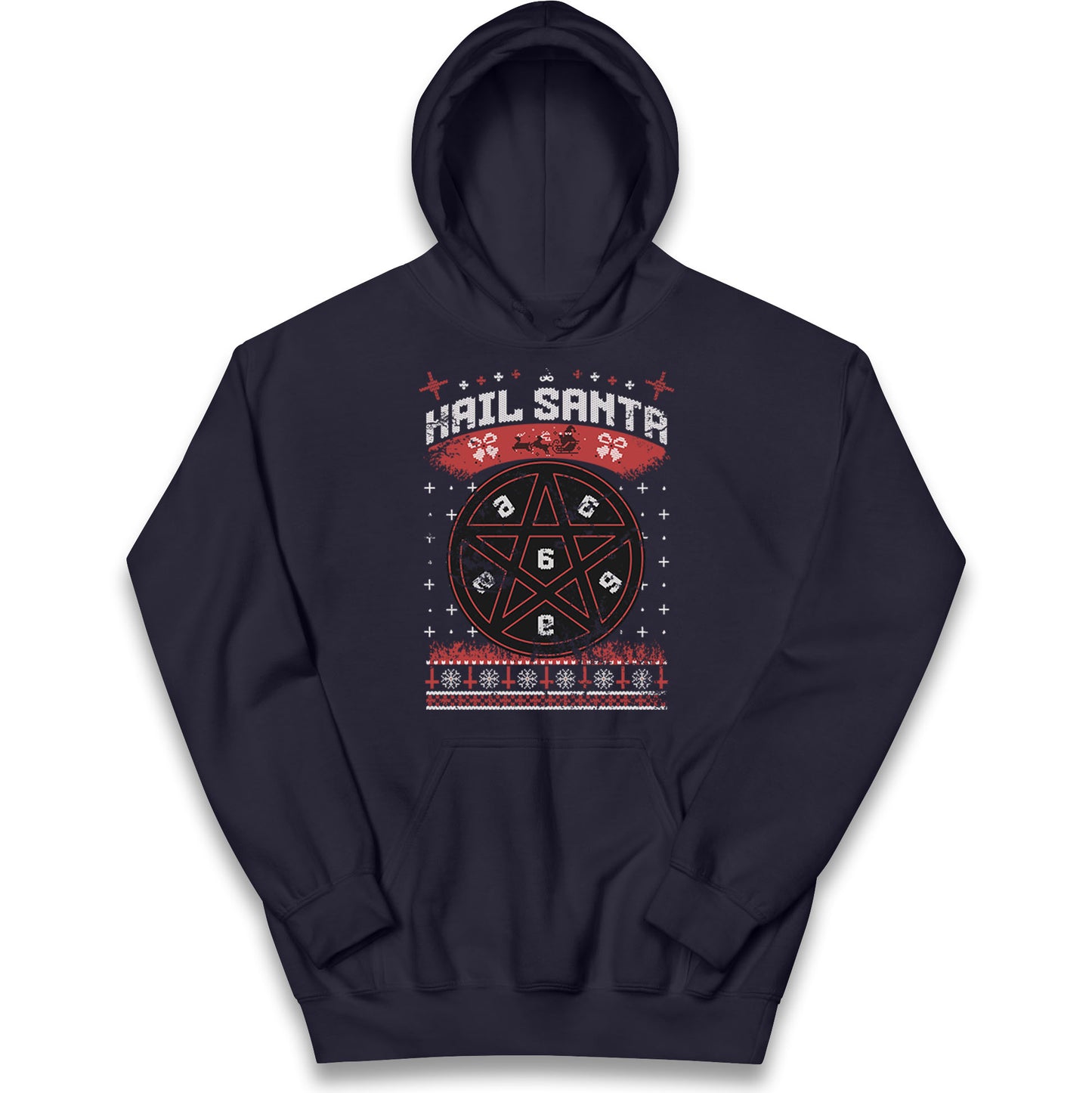 Hail Santa Kids Hoodie