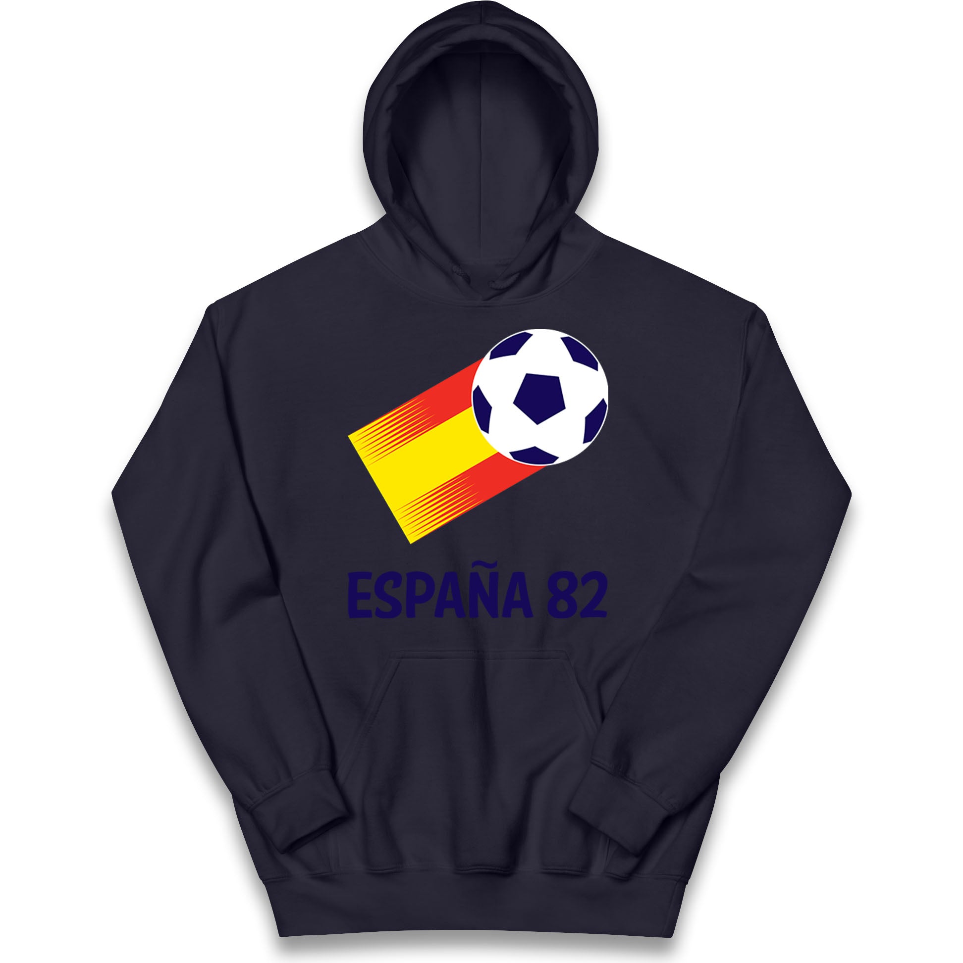 Spain 82 Naranjito Kids Hoodie
