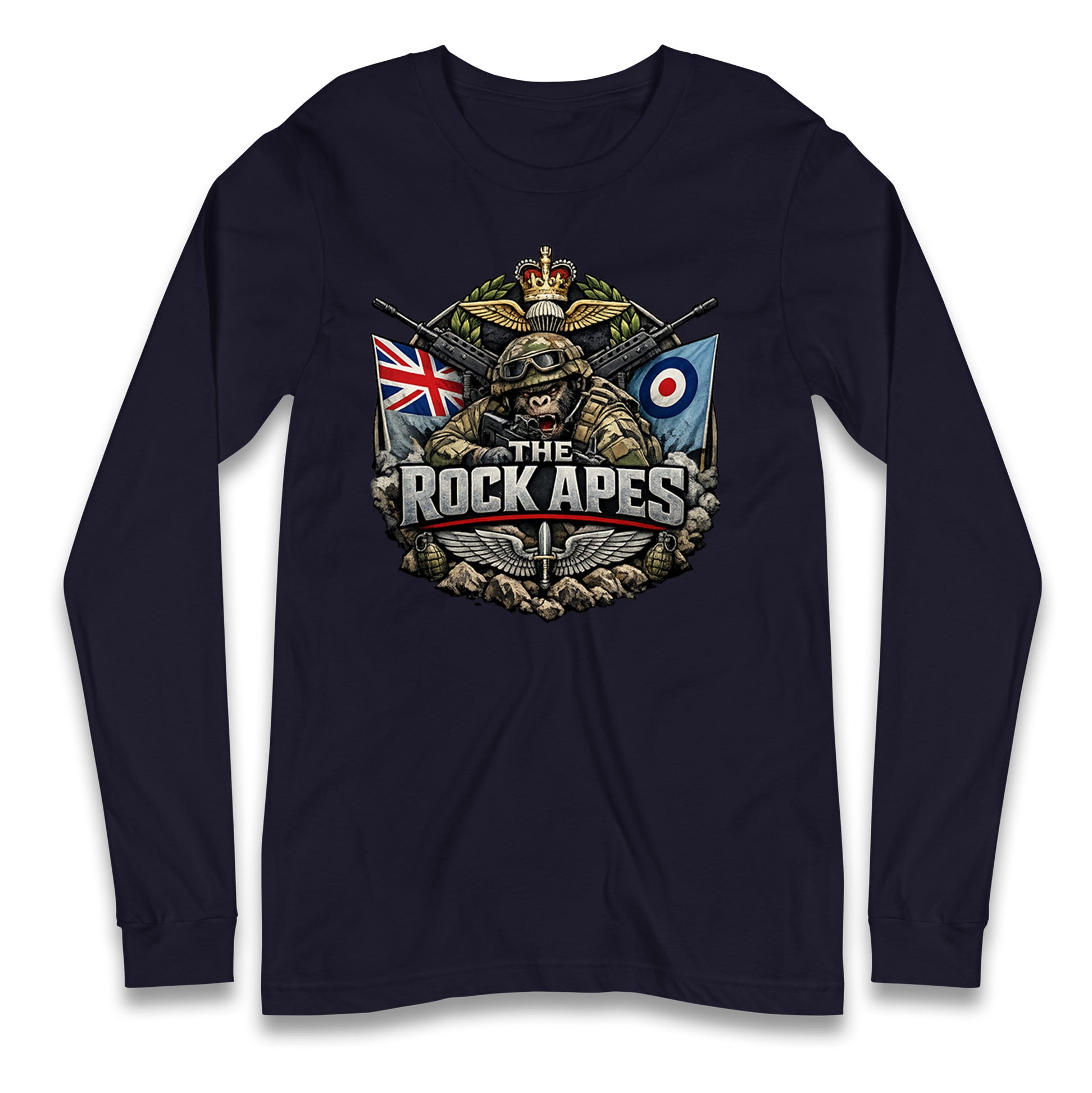 The Rock Apes Longsleeve T Shirt 
