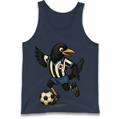 Retro Newcastle United Football Tank Top 