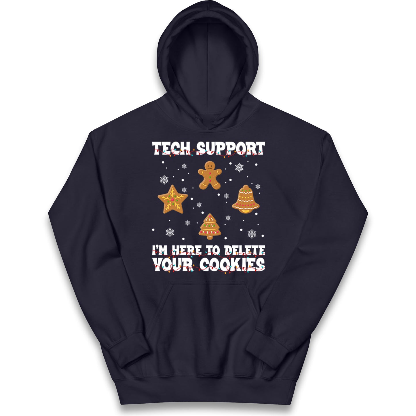 Delete Cookies Kids Hoodie