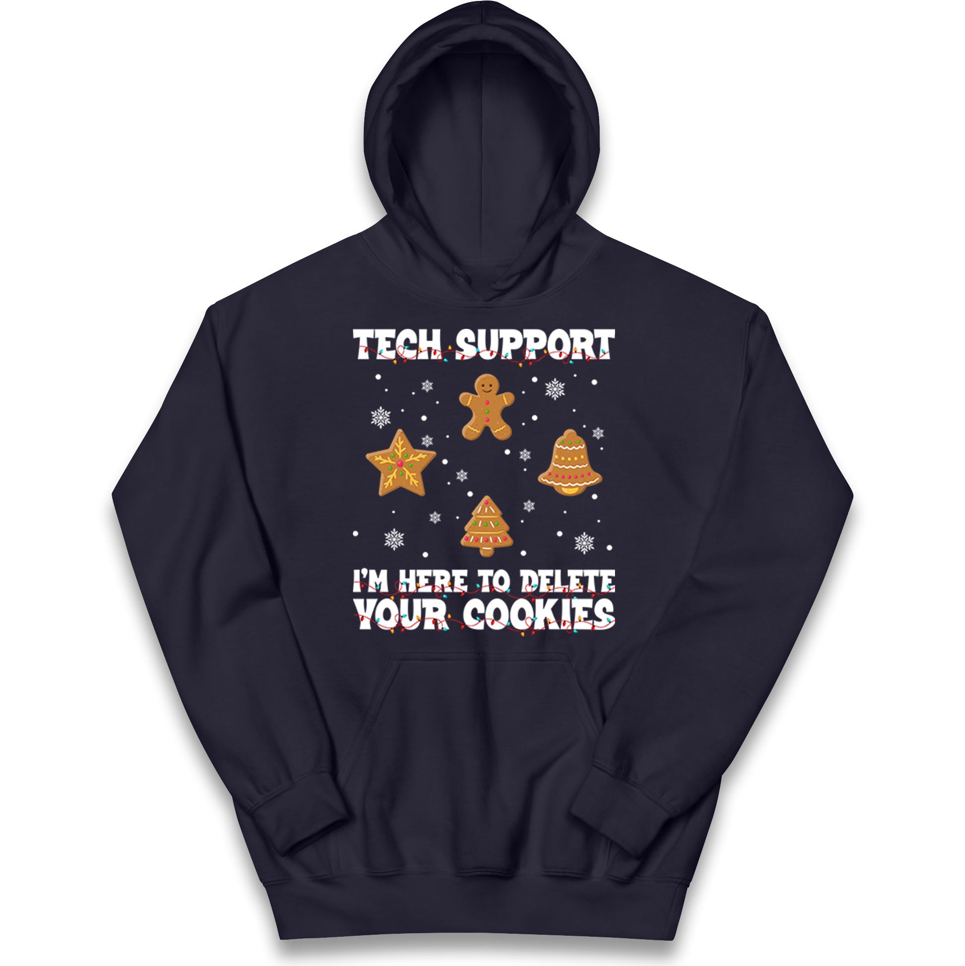 Delete Cookies Kids Hoodie