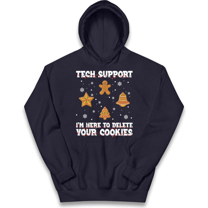 Delete Cookies Kids Hoodie