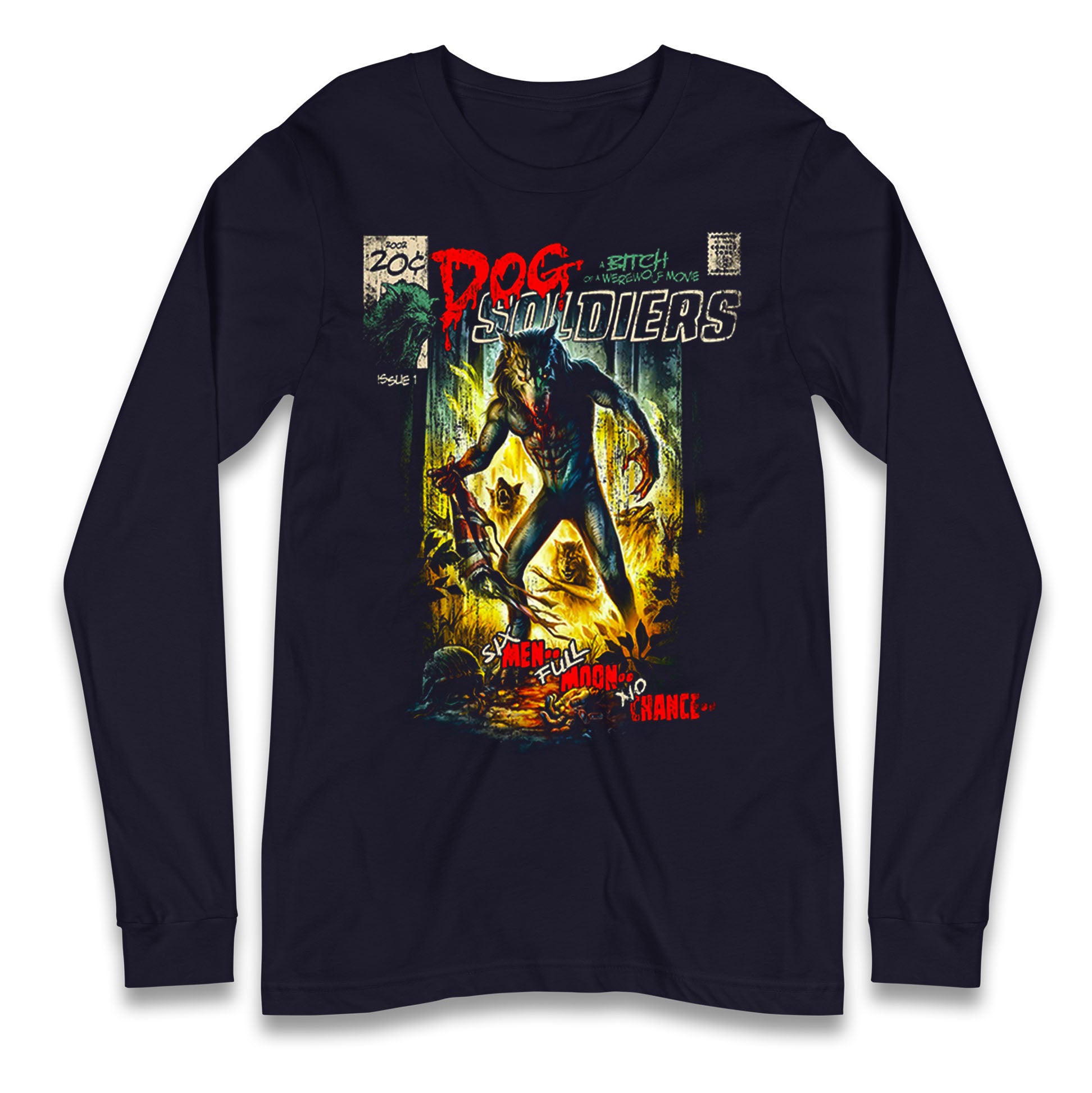 Dog Soldiers A Bitch Of A Werewolf Longsleeve T Shirt