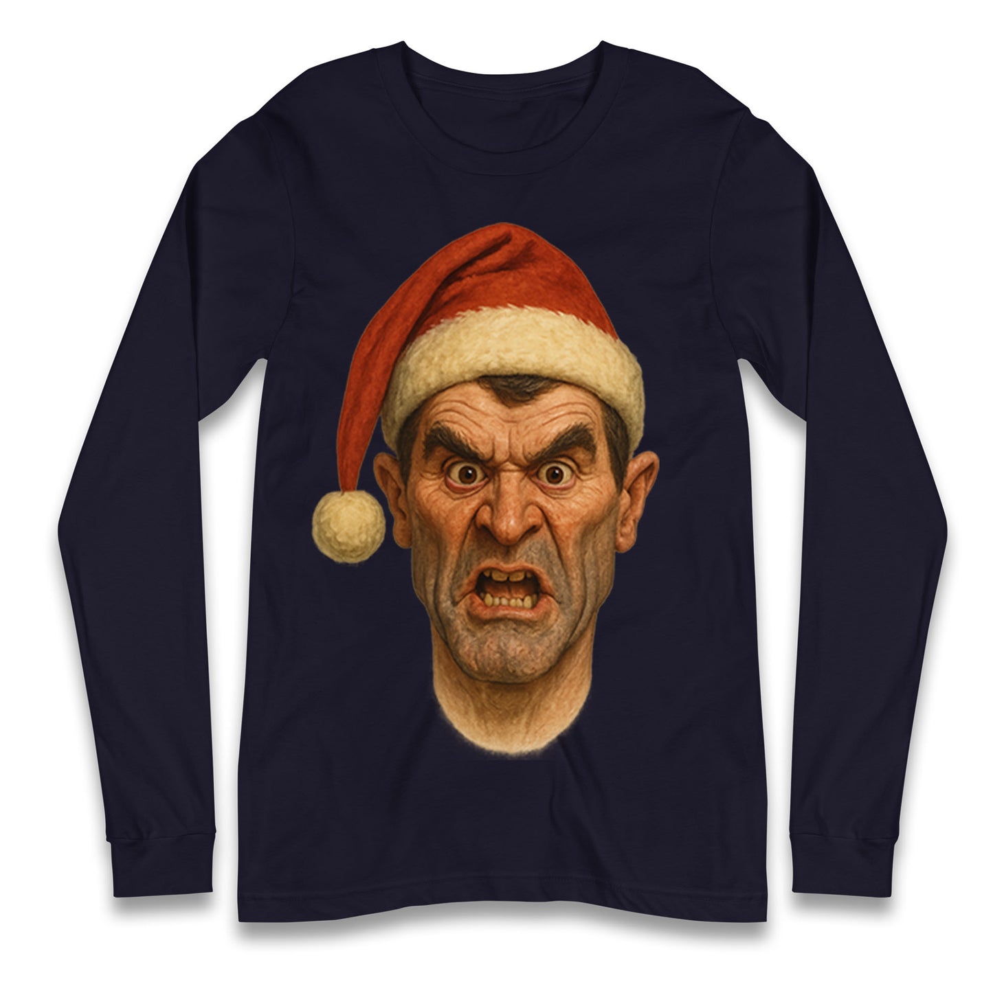 Roy Keane Xmas Longsleeve T Shirt