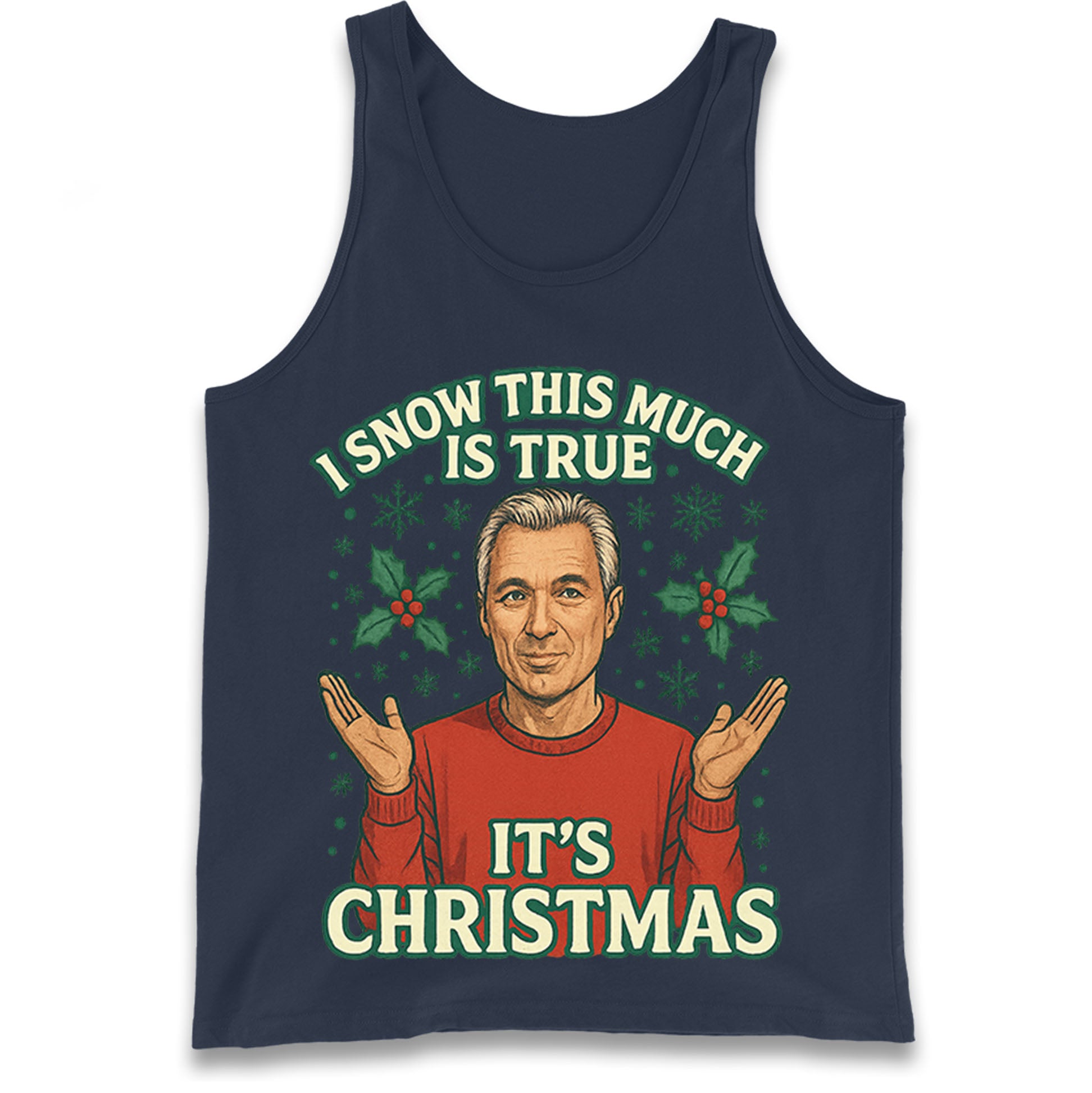 Martin Kemp Christmas Tank Top