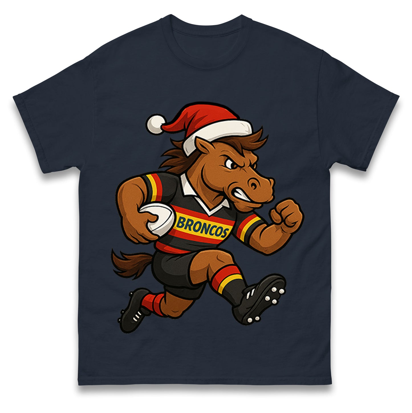 London Broncos Christmas T Shirt