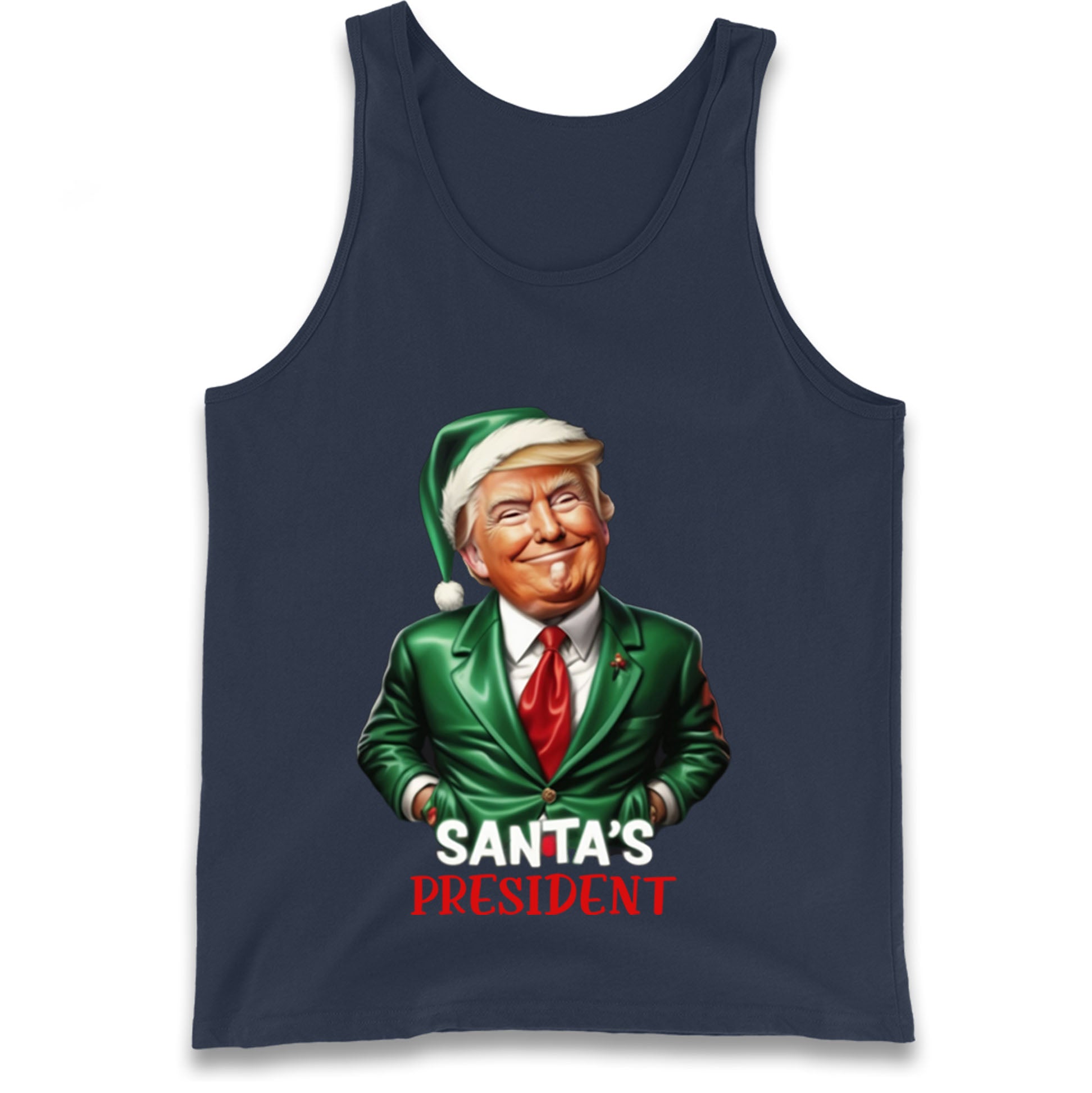Donald Trump Christmas Tank Top