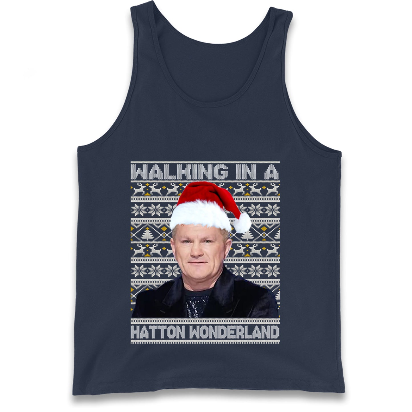 Ricky Hatton Christmas Tank Top