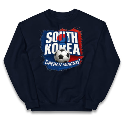 South Korea Football Kids Jumper