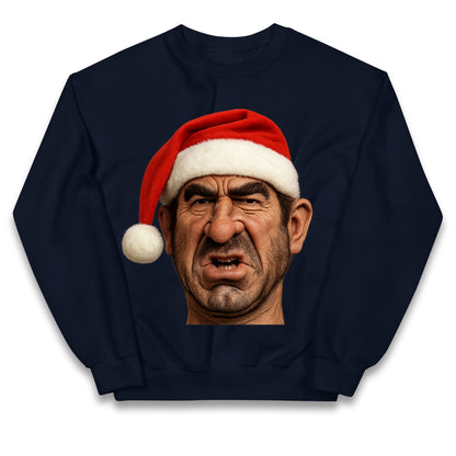 Eric Cantona Xmas Kids Jumper